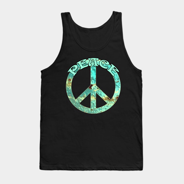 Peace Sign Tank Top by Heartsake